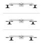 Screen Table Support Neomounts DS65S-950WH2 34"