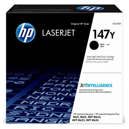 Tóner Original HP W1470Y Negro