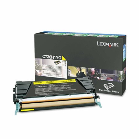 Tóner Original Lexmark C736H1YG Amarillo