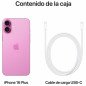 Smartphone Apple MXVW3QL/A Hexa Core 8 GB RAM 128 GB Pink 6,7"
