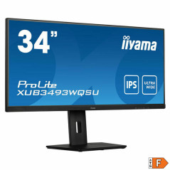 Monitor Iiyama XUB3493WQSU-B5 Negro 75 Hz 34" UltraWide Quad HD