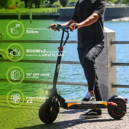 Electric Scooter Urbanglide ECROSS PRO BOOST 2 Black 25 km/h 800 W