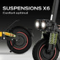 Electric Scooter Urbanglide ECROSS PRO BOOST 2 Black 25 km/h 800 W