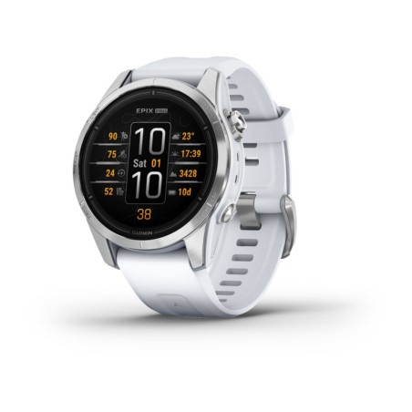 Smartwatch GARMIN Epix Pro Blanco Negro Plateado 1,2"