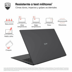 Laptop LG 17Z90S-G.AA79B 17" 1,4 GHz Intel Core Ultra 7 155H 16 GB RAM 1 TB SSD