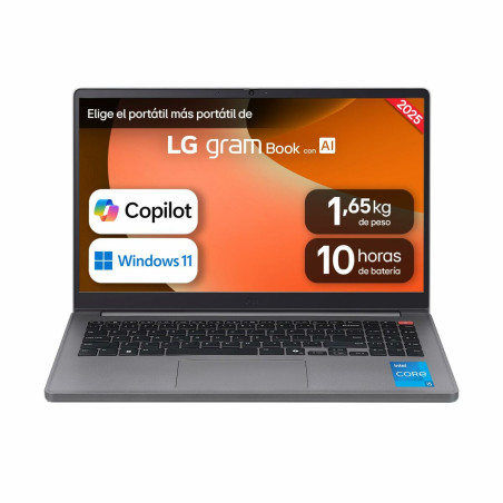 Laptop LG 15U50T-G.AA56B Spanish Qwerty 15" 16 GB RAM 512 GB SSD