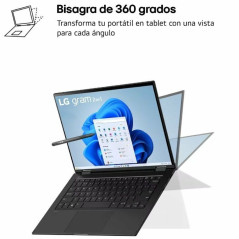 Laptop 2 en 1 LG 14T90S-G.AA75B 14" intel core ultra 7 16 GB RAM 512 GB SSD Qwerty Español