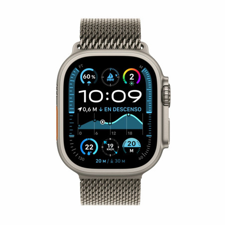 Men's Watch Apple MX5R3TY/A Titanium 49 mm