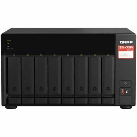 Almacenamiento en Red NAS Qnap TS-873A-8G Negro AMD Ryzen V1500B
