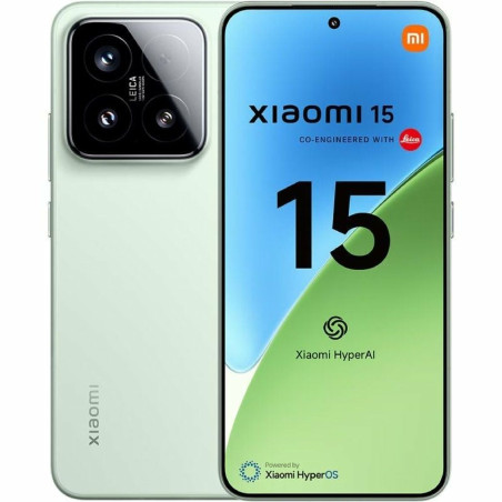 Smartphone Xiaomi 15 12-512 GREE 6,36" Qualcomm Snapdragon 8 Elite 12 GB RAM 512 GB Verde