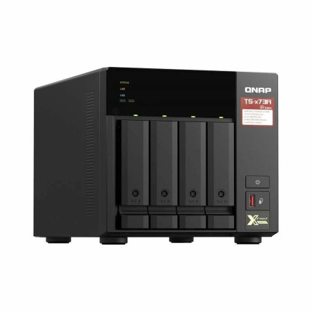 Almacenamiento en Red NAS Qnap TS-473A-8G Quad Core Negro