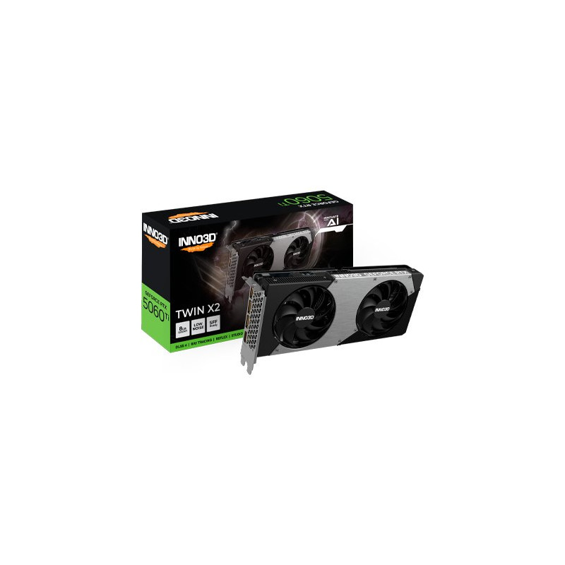 TARJETA GRÁFICA INNO3D RTX 5060 TI TWIN X2 OC 8GB