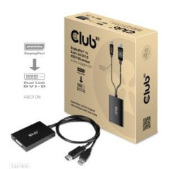 ADAPTADOR ACTIVO CLUB3D DP A DVI-D HDCP ON