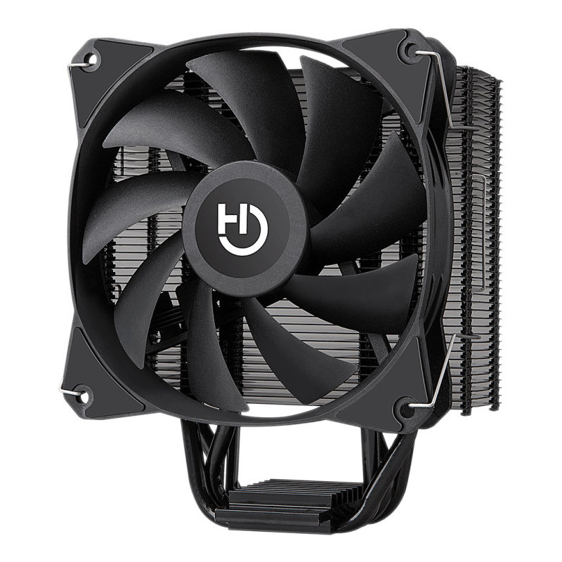 Ventilador disipador cpu hiditec c12 pwm 120mm pwm black