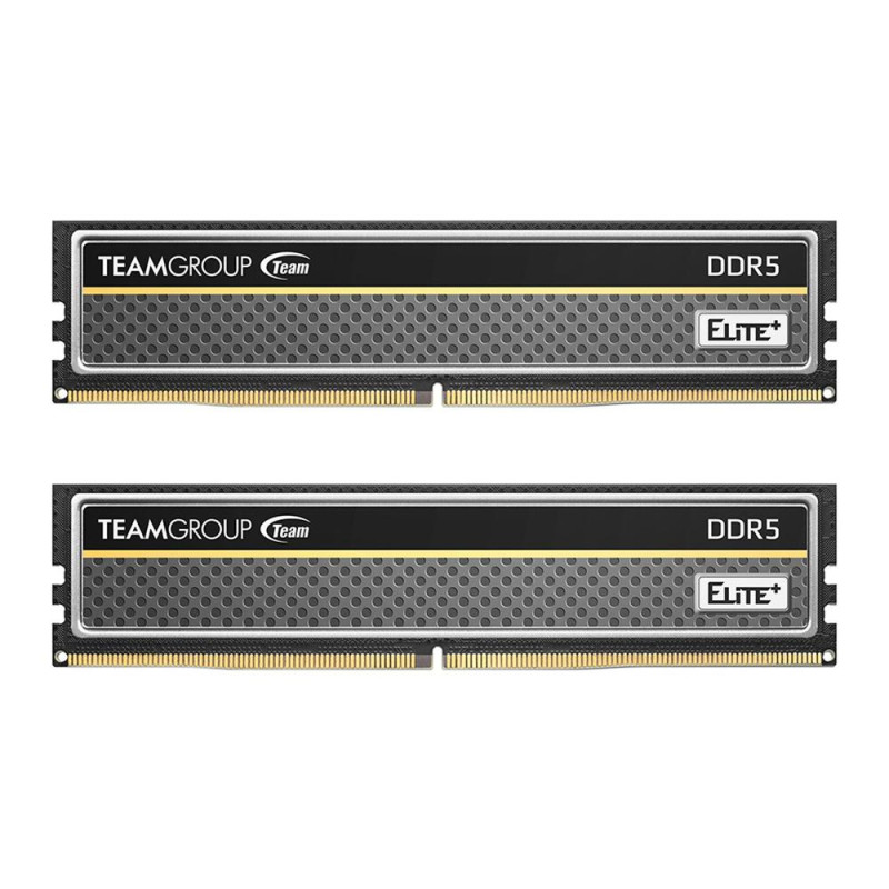 Memoria ram ddr5 32gb 2x16gb teamgroup elite plus - 6000 mhz - pc5 4800 - dimm - cl48 - 1.1v