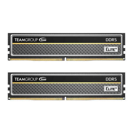 Memoria ram ddr5 32gb 2x16gb teamgroup elite plus - 6000 mhz - pc5 4800 - dimm - cl48 - 1.1v