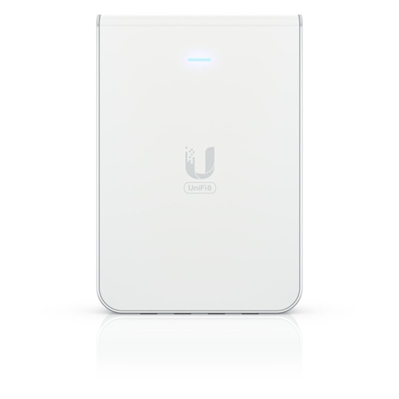 Punto acceso inalambrico ubiquiti u6 in - wall