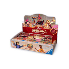 Lorcana tcg -  expositor de sobres disey reinado de jafar 24 unidades ingls