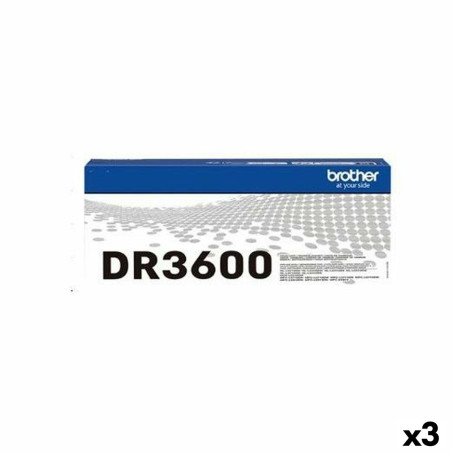Tambor de impresora Brother HLL5210DN 5210DW 6210DW 6410DN DCPL5510DW MFCL5710DN 5710DW 6710DW 6910DN Negro (3 Unidades)