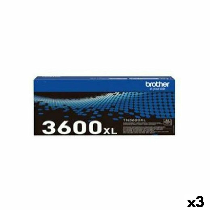 Tóner Original Brother HLL5210DN, 5210DW, 5215DN, 6210DW, 6410DN, DCPL551 Negro (3 Unidades)