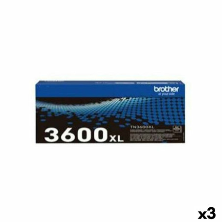 Tóner Original Brother HLL5210DN, 5210DW, 5215DN, 6210DW, 6410DN, DCPL551 Negro (3 Unidades)
