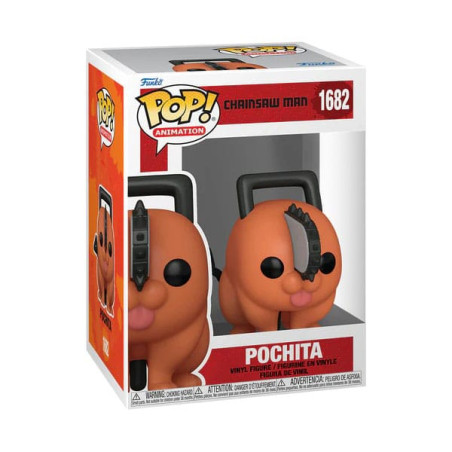 Funko pop animacin chainsaw man pochita