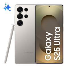 Smartphone Samsung Galaxy S25 Ultra  12 GB RAM 512 GB Gris Titanio 6,9" Qualcomm Snapdragon 8 Elite