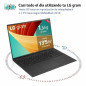 Laptop LG 17Z90R-E.AD75B 17" i7-1360P 32 GB RAM 512 GB SSD NVIDIA GeForce RTX 3050 Qwerty Español Laptop LG 17Z90R-E.AD75B 17" i7-1360P 32 GB RAM 512 GB SSD NVIDIA GeForce RTX 3050 Qwerty Español