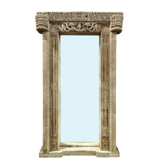 Specchio da parete Home ESPRIT Naturale