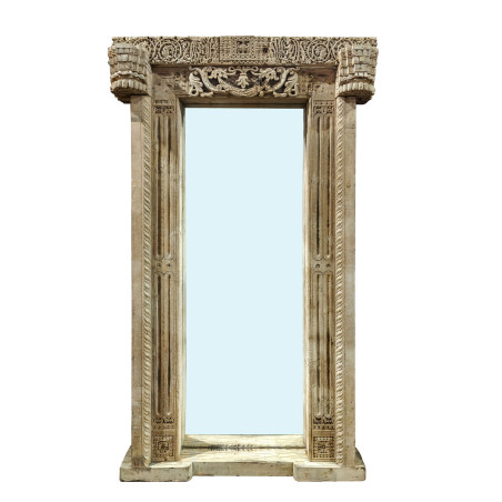 Specchio da parete Home ESPRIT Naturale
