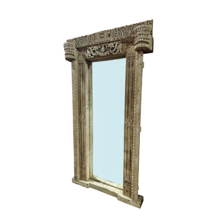 Specchio da parete Home ESPRIT Naturale