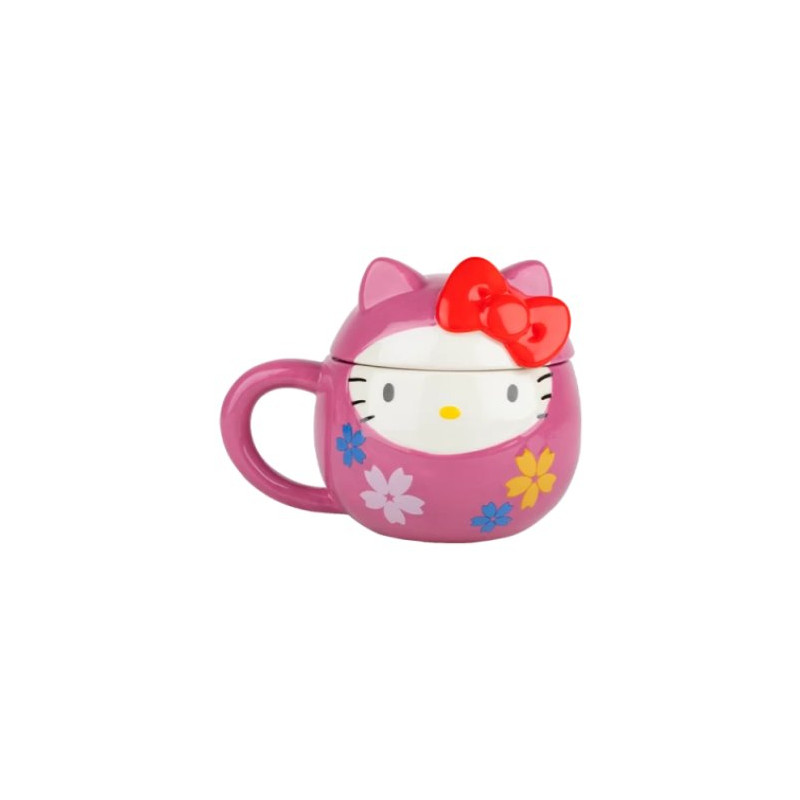 TAZA 3D KONIX HELLO KITTY DARUMA