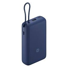 XIAOMI POWER BANK 33W 20000MAH INTEGRATED CABLE BLUE GL