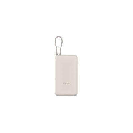 XIAOMI POWER BANK 33W 20000MAH INTEGRATED CABLE TAN GL