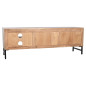 Mobile TV Home ESPRIT Marrone Nero Metallo Acacia 145 x 40 x 52 cm Mobile TV Home ESPRIT Marrone Nero Metallo Acacia 145 x 40 x 52 cm