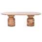 Centre Table DKD Home Decor Acacia 135 x 75 x 45 cm Centre Table DKD Home Decor Acacia 135 x 75 x 45 cm
