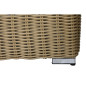 Poltrona da giardino Home ESPRIT Beige Marrone Chiaro 111 x 87 x 63 cm