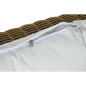 Poltrona da giardino Home ESPRIT Beige Marrone Chiaro 111 x 87 x 63 cm