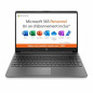 Laptop HP 15s-fq0024nf 15,6" Intel Celeron N4120 4 GB RAM 128 GB SSD Azerty Francés