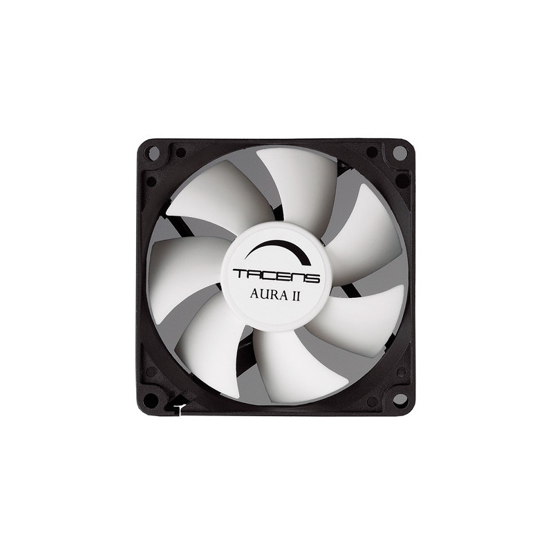 Tacens Aura II 8cm Case per computer Ventilatore Nero, Bianco Tacens Aura II 8cm Case per computer Ventilatore Nero, Bianco