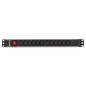 Regleta salicru para rack 19 pulgadas sps pdu 12 tomas iec interruptor