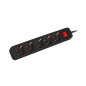 Lanberg PS1-05F-0150-BK prolunghe e multiple 1,5 m 5 presa(e) AC Interno Nero Lanberg PS1-05F-0150-BK prolunghe e multiple 1,5 m 5 presa(e) AC Interno Nero
