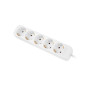 Lanberg PS0-05F-0150-W prolunghe e multiple 1,5 m 5 presa(e) AC Interno Bianco Lanberg PS0-05F-0150-W prolunghe e multiple 1,5 m 5 presa(e) AC Interno Bianco