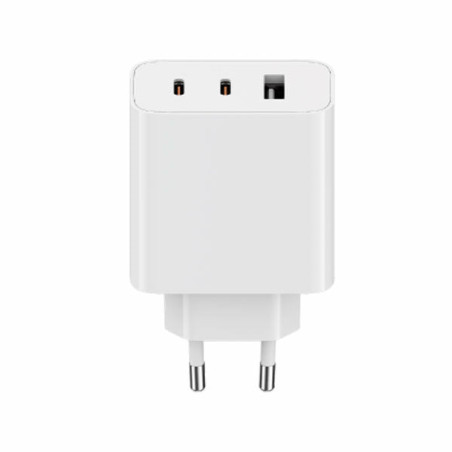 Cargador xiaomi 2c1a gan 67w trio - 2 x usb c 1 x usb a - con cable - color blanco