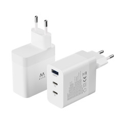 Ewent EW1323 Caricabatterie per dispositivi mobili Universale Bianco AC Ricarica rapida Interno