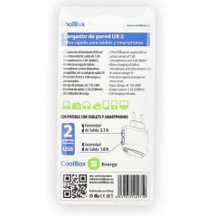 CoolBox UX-2 Universale Nero AC Interno
