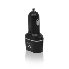 Ewent EW1202 Caricabatterie per dispositivi mobili Universale Nero Accendisigari Auto