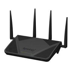 Synology RT2600AC router wireless Gigabit Ethernet Dual-band (2.4 GHz/5 GHz) Nero