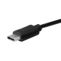 Cargador coche conceptronic carden05b con cable usb tipo c + 2 puertos usb tipo a 5v - 3.1a 15.5w
