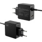 Ewent EW3979 Caricabatterie per dispositivi mobili Computer portatile Nero AC Ricarica rapida Interno